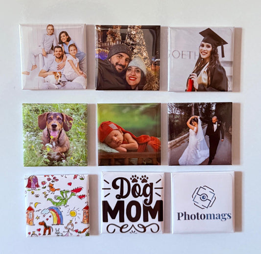 Custom Photo Magnets - Square 50mm x 50mm