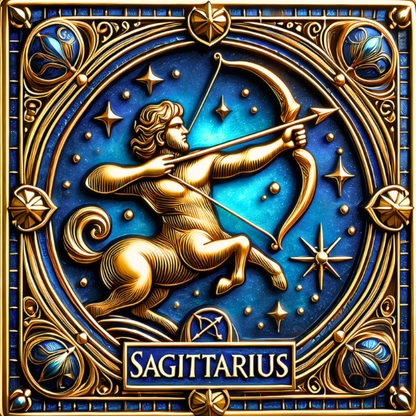 Zodiac Collection - Square 50mm x 50mm