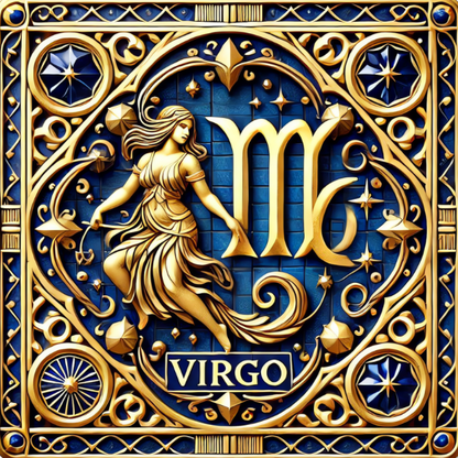 Zodiac Collection - Square 50mm x 50mm