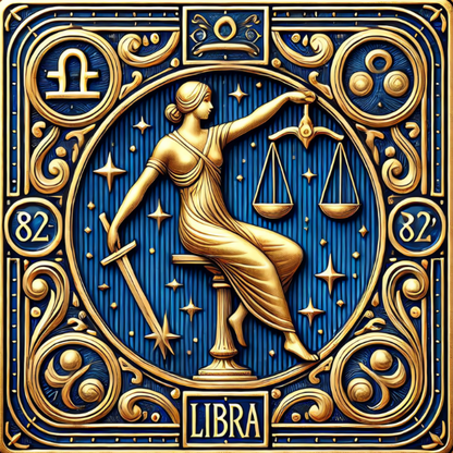 Zodiac Collection - Square 50mm x 50mm