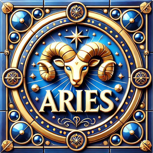 Zodiac Collection - Square 50mm x 50mm